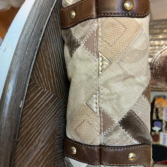 Coach CHELSEA KATARINA Patchwork Canvas Purse - Picture 15 of 16